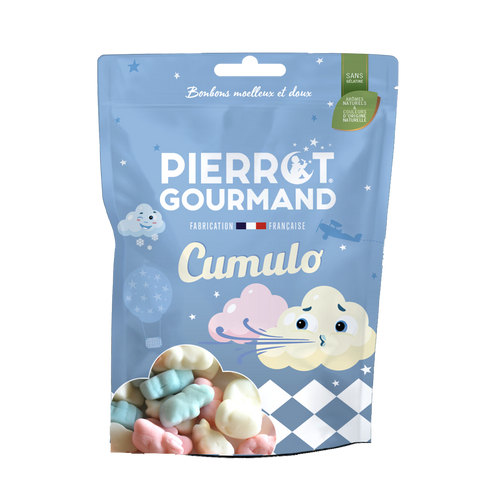 Sachet refermable 80g Cumulo - Pierrot Gourmand - 1