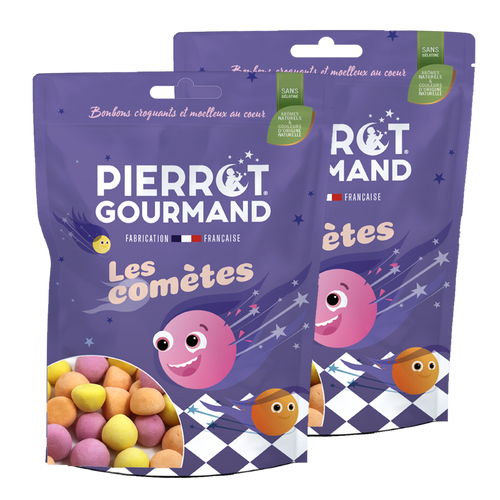 Sachet de bonbons COMETES - Lot de 2 - Pierrot Gourmand - 1