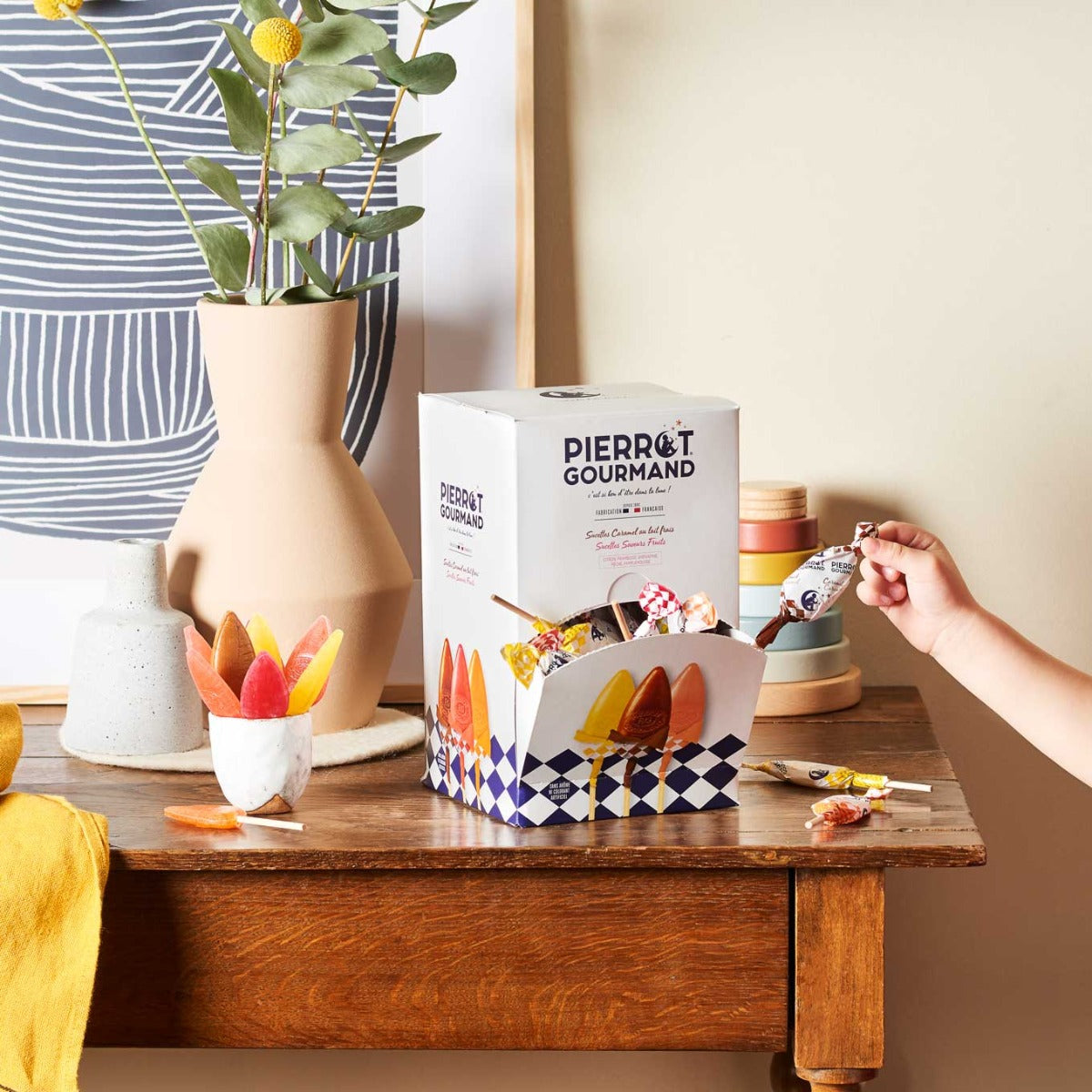 Pierrot Gourmand dispenser box