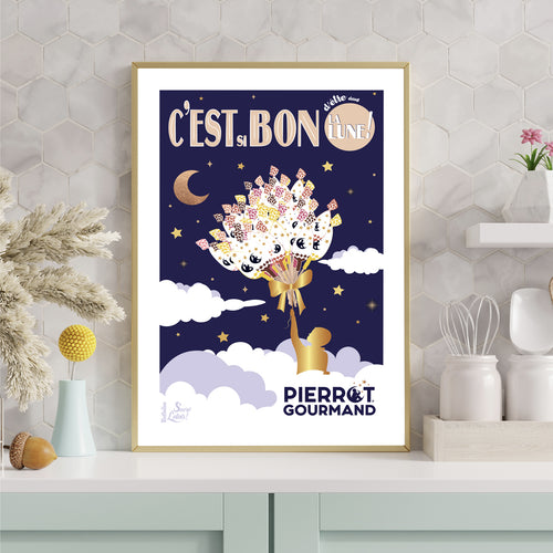 Pierrot Gourmand Poster by Sacré Lotois - Pierrot Gourmand - 2