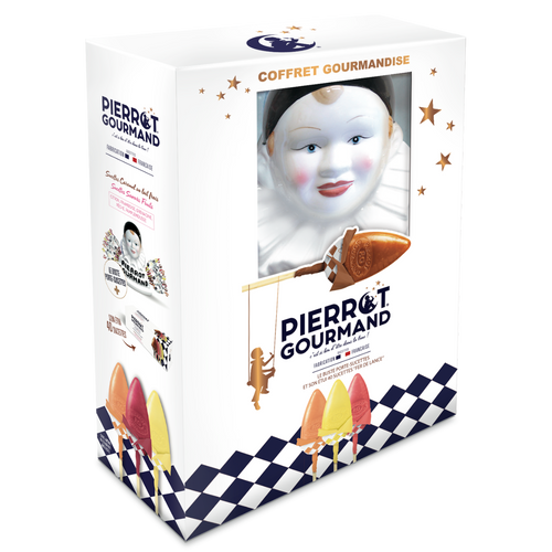 Pierrot Gourmand Box Set : bust + box of 40 assorted lollipops - Pierrot Gourmand - 3